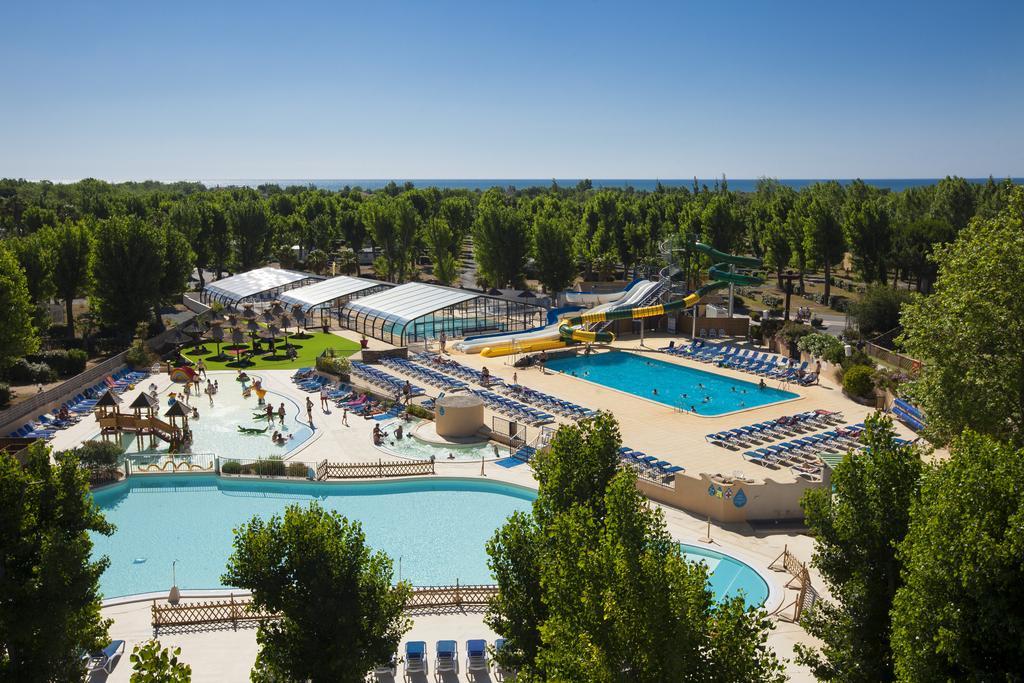 Happy Camp Mobile Homes In Domaine La Yole Camping Lodge Valras-Plage Exterior foto